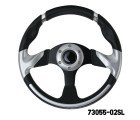 AAA - Steering Wheel (With PU Sleeves) - SILVER